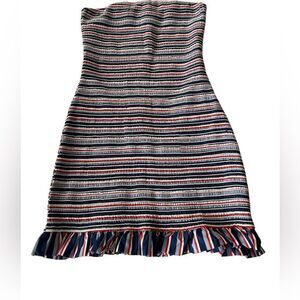 Storia Red White Blue Stretch Dress size L
